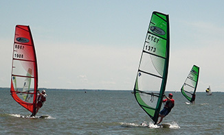 Cours de planche à voile